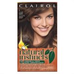 Clairol Natural Instincts Semi-Permanent Hair Color (Pack of 3), 5 Medium Brown Color, Ammonia Free, Long Lasting for 28 Shampoos (packaging may vary)