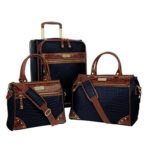 Samantha Brown 3-Piece Classic Luggage Set – Navy Blue