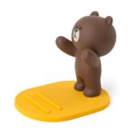 LINE FRIENDS Brown Figure Mobile Cradle One Size Brown