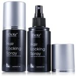 Dexe Hair Building Fibers 22g Dark Brown Color & Hair Locking Spray 100ml Set
