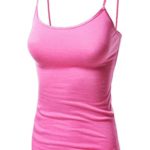 Awesome21 Women’s Basic Solid Camisole Tank Tops with Adjustable Straps