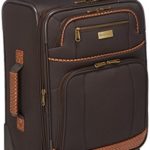Tommy Bahama Expandable Spinner Carry On Suitcase, Dark Brown