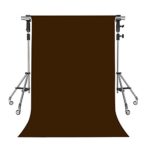 MEETS 5x7ft Non-woven Fabric Backdrop Brown Photography Background Studio Props Photo Booth YouTube Backdrop KFWMT001