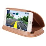 Phone Holder for Car, GPS Holder, Car Phone Mount for Samsung Galaxy S9/S9 Plus/S8/S8 Plus/S7/S7 Plus/S6/S6 Plus, iPhone X/8/8 Plus/7/7 Plus/6/6Plus, Nexus, Sony, Huawei, Nokia,Universal GPS – Brown