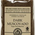 India Tree Dark Muscovado Sugar, 1 lb (Pack of 4)