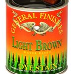 General Finishes Water Based Dye, 1 Quart, Light Brown