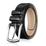 Men’s Genuine Leather Dress Belt for Work Business and Casual Occasions – Classic, Fashion, and Functional