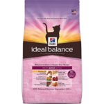 Hill’s Ideal Balance Adult Natural Cat Food, Chicken & Brown Rice Recipe Dry Cat Food, 15 lb Bag