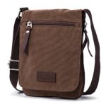 Ranboo Small Crossbody Purse Men Satchel Shoulder Bags Cellphone Holster Belt Pouch Handbag Everyday Bag Waist Pack Organizer Lightweight Canvas Messenger Bags Wallet for Men Work Travel Sport Hiking