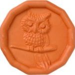 JBK Owl Terra Cotta Brown Sugar Saver