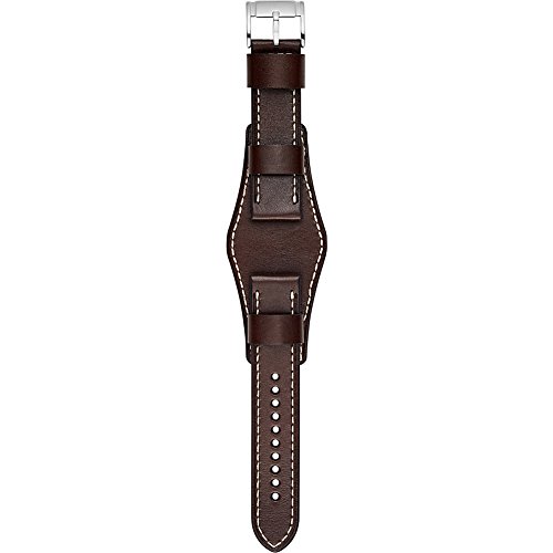 Fossil Leather 22mm Watch Strap