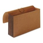 S.P. Richards Company Accordion Wallets, Legal – 8 1/2″ x 14″ Sheet Size – 5 1/4″ Expansion, Brown (SPR26576)