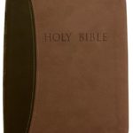 KJVER Thinline Bible Large Print Dark Brown Light Brown Ultrasoft: King James Version Easy Read