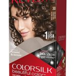 Revlon ColorSilk Permanent Color, Dark Brown 30