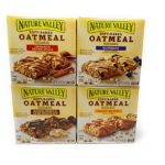 Nature Valley Soft Baked Oatmeal Bars 4 Variety Pack – Banana Bread Dark Chocolate, Blueberry, Cinnamon Brown Sugar, Peanut Butter – 24 Total Bars