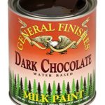 General Finishes PDC Water Based Milk Paint, 1, 1 Pint, Dark Chocolate