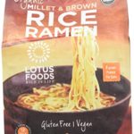 Lotus Foods Organic Millet & Brown Rice Ramen, 12 Pack (Pack of 2)