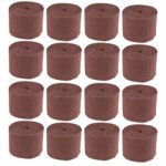 Crepe Paper Streamer – 16-Pack Paper Party Streamer Rolls for Wedding Ceremony, Festival, Birthday Party, Events Decoration, Dark Brown, 1.5 inches Wide, 78.7 Feet Long