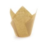 Light Brown Tulip Baking Cups, Medium Size, Pack of 265