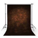 COMOPHOTO Brown Texture Photo Backdrop Abstract Retro Portrait Pictures Background for Photography 5x7ft