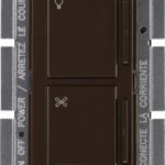 Lutron MA-ALFQ35-BR Maestro 277-Volts Multi-Location Companion Fan and Light Control, Brown