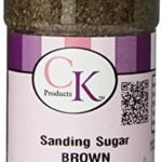 CK Products 4 Ounce Sanding Sugar Bottle, Brown