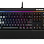 HyperX Alloy Elite RGB – Mechanical Gaming Keyboard – Software-Based Light & Macro Customization – Wrist Rest – Media Controls – Tactile & Quiet – Cherry MX Brown – RGB LED Backlit (HX-KB2BR2-US/R1)