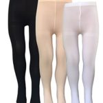 CHUNG Girls Light Weight Stretchy 60D Footed Tights Multi Candy Color Costumes Accessory Stage Performance 2-12Y