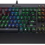 CORSAIR K70 LUX RGB Mechanical Gaming Keyboard – USB Passthrough & Media Controls – Linear & Silent – Cherry MX Silent – RGB LED Backlit