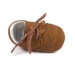 Estamico Baby Boys Shoes Prewalker PU Sneakers Dark Brown US 3