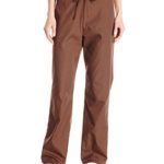 Cherokee Women’s Fashionable Flare Leg Drawstring Pant, Chocolate, Medium Tall