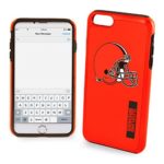 FOCO Cleveland Browns Impact Dual Hybrid Ai7+/8+ Cover – TPU – Plus 5.5″ screen Only