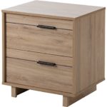 South Shore Fynn Collection Nightstand – Rustic Oak by