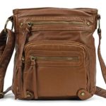 Scarleton Washed Multi Pocket Crossbody Bag H169304 – Brown