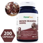 Best Brown Seaweed Extract 500mg 200 Capsules (NON-GMO & Gluten Free) – Fucoidan – Natural Dietary Supplement For Weight Loss & For Boosting Your Immune System ?100% MONEY BACK GUARANTEE!?