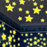 Hot Sale!DEESEE(TM)100PC Kids Bedroom Fluorescent Glow In The Dark Stars Wall Stickers