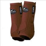 Professionals Choice Equine Sports Medicine Ventech Elite Front Leg Boot, Pair (Medium, Chocolate Brown)