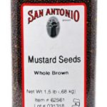 24 Ounce Premium Whole Brown Mustard Seed, 1.5 Pound Bulk Seeds