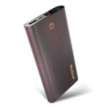 Portable Charger 13000mAh External Battery Power Bank with Dual USB Ports?Touch on/Off?LED Digital Display?Compatible with Smartphone?Tablet?Galaxy?Android(Brown)