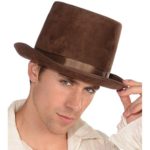 Forum Novelties Men’s Top Hat Accessory, Brown, Standard