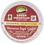 Green Mountain Coffee Seasonal Selections Cinnamon Sugar Cookie Single Serve Keurig K-Cup Pods, Light Roast Coffee, 12 Count