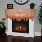 Hot Sale!DEESEE(TM)Pumpkin Lace Fireplace Cloth Pumpkin Maple Leaf Orange Spice Fall Thanksgiving