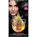Garnier Olia Hair Color, 3.11 Darkest Platinum Brown, Ammonia Free (Packaging May Vary)