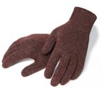 Agloves Sport Touchscreen Gloves, Smart Phone Gloves, Texting Gloves (Brown, Medium/Large)
