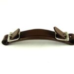 Allparts Replacement Handle for Gibson Style Case – Brown Leather