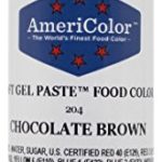 Americolor 4.5 Oz Chocolate Brown Soft Gel Paste