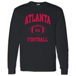 UGP Campus Apparel City Classic Football Arch American Football Team Long Sleeve T Shirt