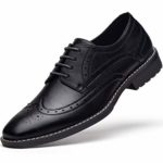 Men’s Leather Oxford Dress Shoes Formal Lace Up Modern Shoes