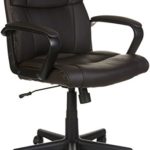AmazonBasics Mid-Back Office Chair, Brown
