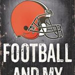 Fan Creations N0640 Cleveland Browns Football and My Dog Sign